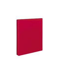 Durable Non-view Binder With Durahinge And Slant Rings, 3 Rings, 1" Capacity, 11 X 8.5, Red