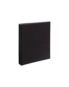 Heavy-duty Non Stick View Binder With Durahinge And Slant Rings, 3 Rings, 1" Capacity, 11 X 8.5, Black, (5300)