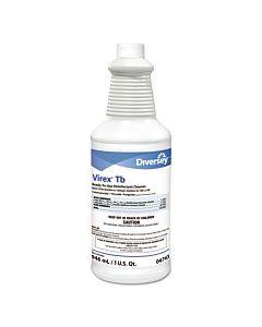 Virex Tb Disinfectant Cleaner, Lemon Scent, Liquid, 32 Oz Bottle, 12/carton