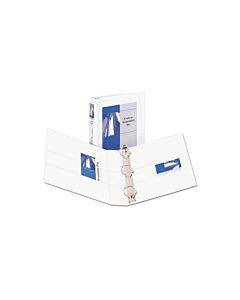 Durable View Binder With Durahinge And Ezd Rings, 3 Rings, 1.5" Capacity, 11 X 8.5, White, (9401)