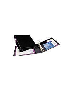 Heavy-duty Non-view Binder With Durahinge And One Touch Ezd Rings, 3 Rings, 2" Capacity, 11 X 8.5, Black