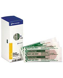 Refill For Smartcompliance General Business Cabinet, Plastic Bandages, 1 X 3, 40/box