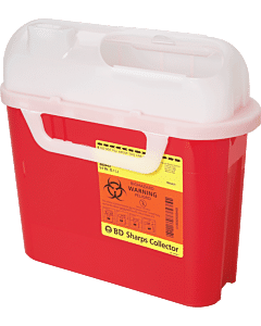Guardian Sharps Collector,5.4 Qts, Red, Each Part No. 305443 (1/ea)