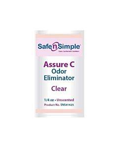 Assure C Odor Eliminator 1/4 Oz. Travel Packet, Unscented Part No. Sns41425 (1/ea)