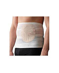 Stomasafe Classic Ostomy Support Garment, Medium, 37-1/2" - 45-1/2" Hip Circumference, White Part No. 50000301 (3/package)