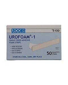 Urofoam-1 Single-sided Adhesive Foam Strap Part No. 5100 (50/box)