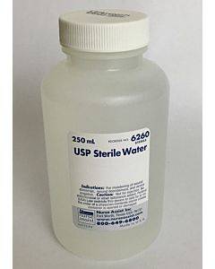 Usp Sterile Water Screw Top Container 250ml Part No. 6260 (1/ea)