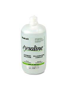 Fendall Eyesaline Eyewash Bottle Refill, 32 Oz Bottle, 12/carton