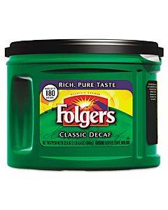 Coffee, Classic Roast Decaffeinated, Ground, 19.2 Oz Can