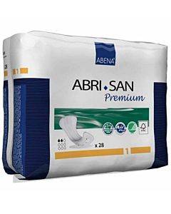 Bladder Control Pad Abri-sanâ„¢ Premium 9 Inch Length Light Absorbency Fluff / Polymer Core Level 1 Adult Unisex Disposable(280/ca)