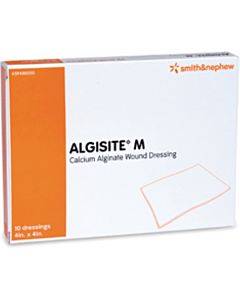 Algisite M Calcium Alginate Dressing 4" X 4" Part No. 59480200 (10/box)