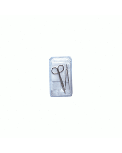 Suture Removal Kit With Littauer Scissors And Metal Forceps Part No. 4521 (1/ea)