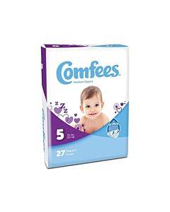 Comfees Baby Diapers - Size 5 Part No. Cmf-5 (27/package)