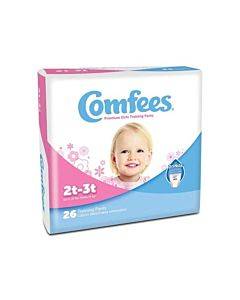 Comfees Girl Training Pants - Size 2t-3t Part No. Cmf-g2 (26/package)