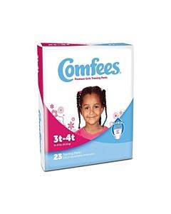 Comfees Girl Training Pants - Size 3t-4t Part No. Cmf-g3 (23/package)