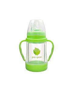 Green Sprouts Cup - Sip N Straw - Glass - 6 Months Plus - Green - 1 Count