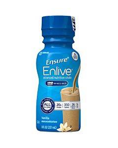 Ensure Enlive Advanced Therapeutic Shake Vanilla, 8 Oz. Bottle, Institutional (24/Case)