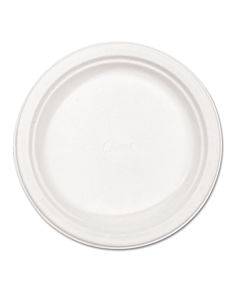Classic Paper Plates, 8 3/4" Dia, White, 125/pack