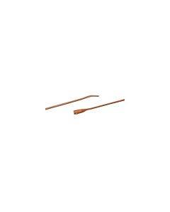 Bardia Coude Red Rubber Urethral Catheter 18 Fr, 16" Part No. 802518 (1/ea)