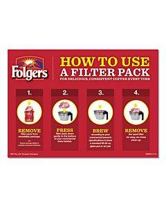 Coffee Filter Packs, Classic Roast, .9oz, 160/carton