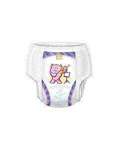 Cardinal Health, Girls Training Pants, Wings, Large, 32-40 Lbs, 3t-4t Part No. 70064ga (23/package)