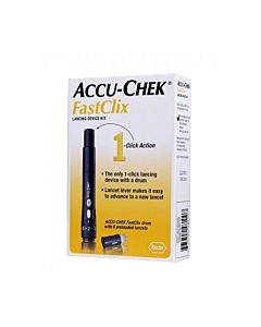 Accu-chek Fastclix Lancing Device Kit Part No. 05864666160 (1/ea)