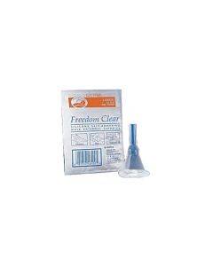 Freedom Clear Self-adhering Male External Catheter, 23 Mm Part No. 5100 (100/box)