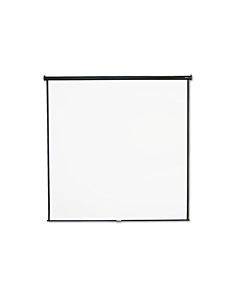 Wall Or Ceiling Projection Screen, 96 X 96, White Matte Finish