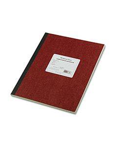 Computation Notebook, Quadrille Rule, Brown Cover, 11.75 X 9.25, 75 Sheets