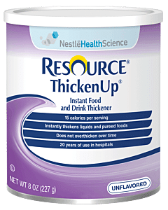 Resource Thickenup Instant Unflavored Food Thickener 8 Oz. Can Part No. 22510000 (12/case)