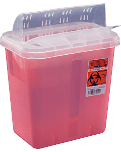 Ancillary Horizontal Drop Container With Opening Lid 2 Gallon Part No. 89671 (1/ea)