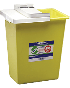 Chemosafety Sharps Container With Hinged Lid 8 Gallon Part No. 8985 (1/ea)