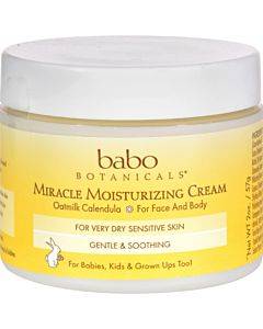 Babo Botanicals - Miracle Cream - Moisturizing - Oatmilk - 2 Oz