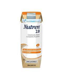 Nutren 2.0 Complete Liquid Nutrition Unflavored 8 Oz. Can Part No. 9871616230 (24/case)