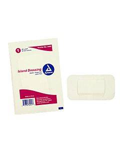 Sterile Island Dressing 4" X 4" Part No. 3493 (25/box)