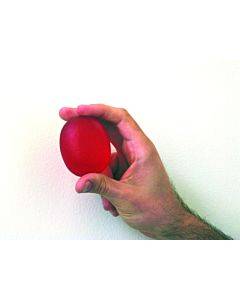 Cando Gel Ball Hand Exerciser, Standard Circular, Red Light (1/Each)