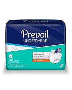 Prevail Bladder Control Pads Overnight Absorbency 16
