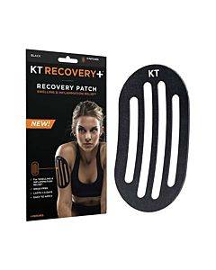 Kt Tape Recovery+ Patch, Black Part No. 902019-2 (4/box)