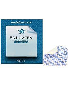 Enluxtra Self-adaptive Wound Dressing, 6" X 6" Part No. Awd-5-1515-5c (5/box)