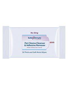 Peri-stoma Cleanser And Adhesive Remover Wipe Part No. Sns00550 (50/box)