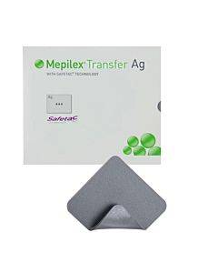 Mepilex Transfer Ag 8 X 20 " Antimicrobial Soft Silicone Exudate Transfer Dressing Part No. 394590 (2/box)