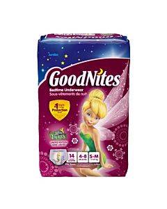 Goodnites Disposable Underwear For Girls Small/medium Jumbo Part No. 41314 (14/package)