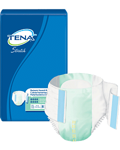 Tena Stretch Brief - Bariatric, 3x-large, 69" - 96" Part No. 61391 (8/package)