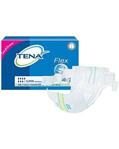 Tena Proskin Flex Super Belted Incontinence Briefs, Size 12, 28" - 42" Waist Part No. 67805 (30/package)