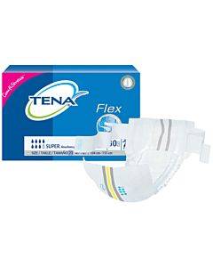 Tena Proskin Flex Super Belted Incontinence Briefs, Size 20, 41" - 61" Waist Part No. 67807 (30/package)