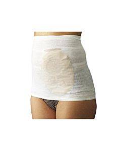 Stomasafe Classic Ostomy Support Garment, Small, 31-1/2" - 39-1/2" Hip Circumference, White Part No. 50000101 (3/package)