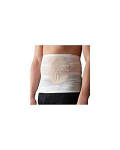 Stomasafe Classic Ostomy Support Garment, Large, 41-1/2" - 51" Hip Circumference, White Part No. 50000501 (3/package)