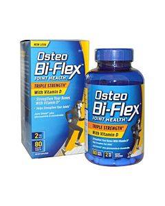 Osteo Bi-flex Triple Strength With Vitamin D Tablets (80 Count) Part No. 051200 (1/ea)
