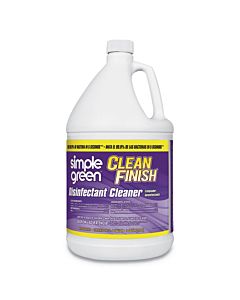 Clean Finish Disinfectant Cleaner, 1 Gal Bottle, Herbal