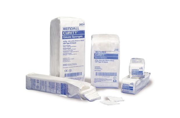 Curity Woven Gauze Sponge, Non-Sterile, 2" X 2", 12 Ply Part No. 2252 (200/Package)